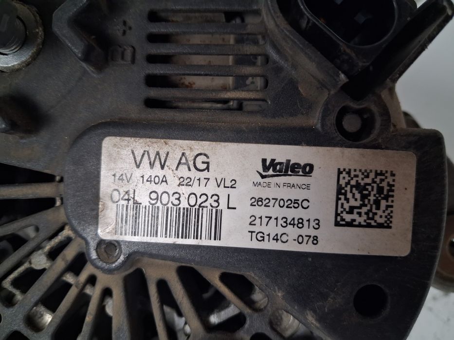 Динамо/Алтернатор VW 2.0Tdi 150к.с. 2018г.