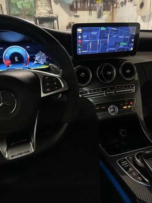 Navigatie Dedicata Android Carplay Wireless Mercedes Benz W205 W446 W447 X253 C GLC V CLASS