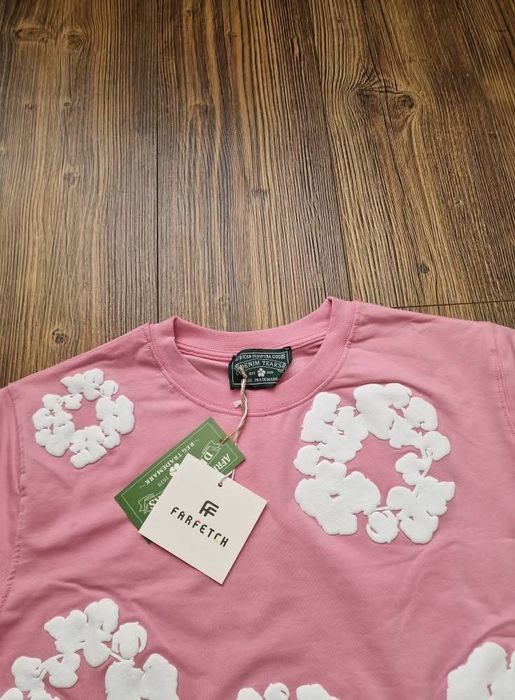 Мъжка екип къси панталони и тениска DENIM TEARS размер S M L XL 2XL
На