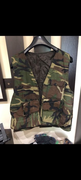 Ловен екип + жилетка и шапка