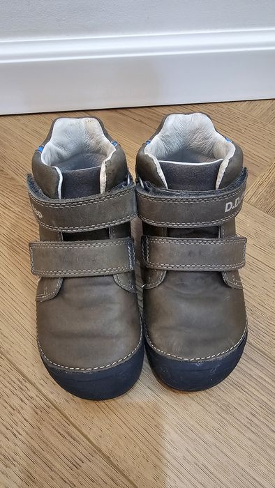 Ghete copii D.D.step, piele, marime 28