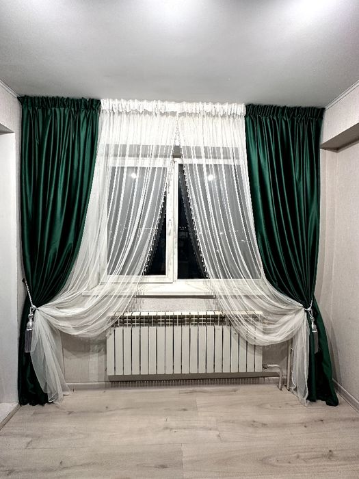 Бархатные шторы и тюли