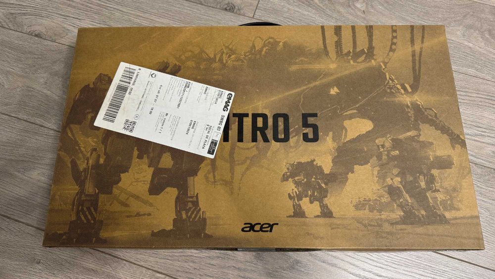 Acer Nitro 5 Гейминг лаптоп RTX 3070 8GB / Ryzen 7 / 16GB RAM – Перфектен