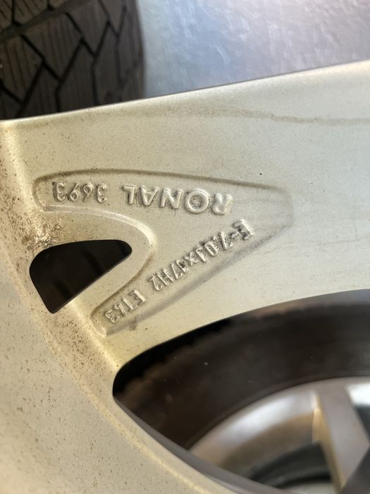 Jante 5x112 R 17” , Audi Q3/Q5/Vw/Skoda/Seat cu anvelope M+S 235/55/17 Continental ca noi