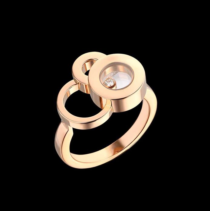 Кольцо Chopard Happy Diamonds