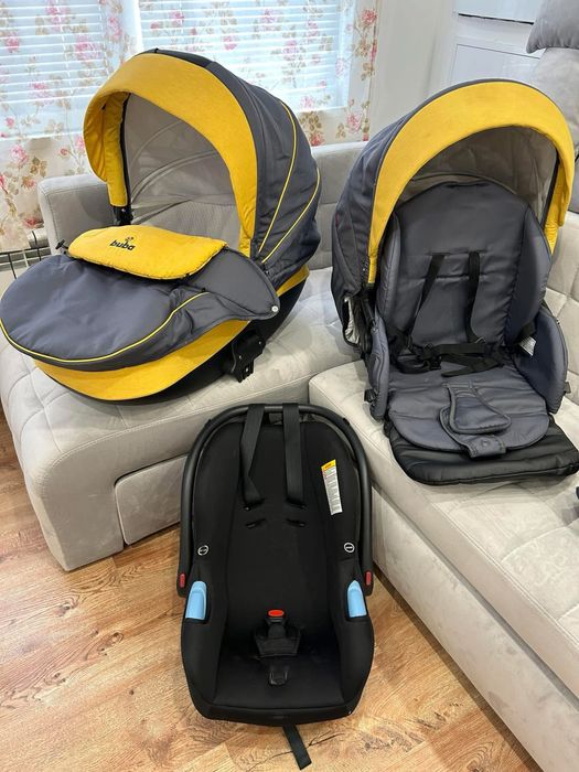 Бебешка / Детска Количка 3в1 - Buba Bella