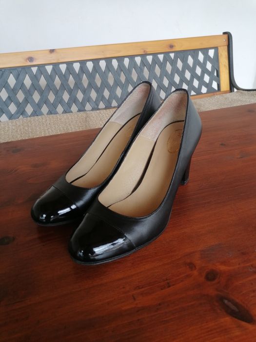 Дамски пролетни обувки естествена кожа