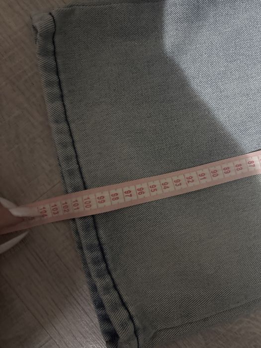 Джинсы голубые L