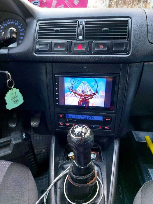 Navigatie GPS Android Golf 4 Waze YouTube Wifi Bluetooth casetofon