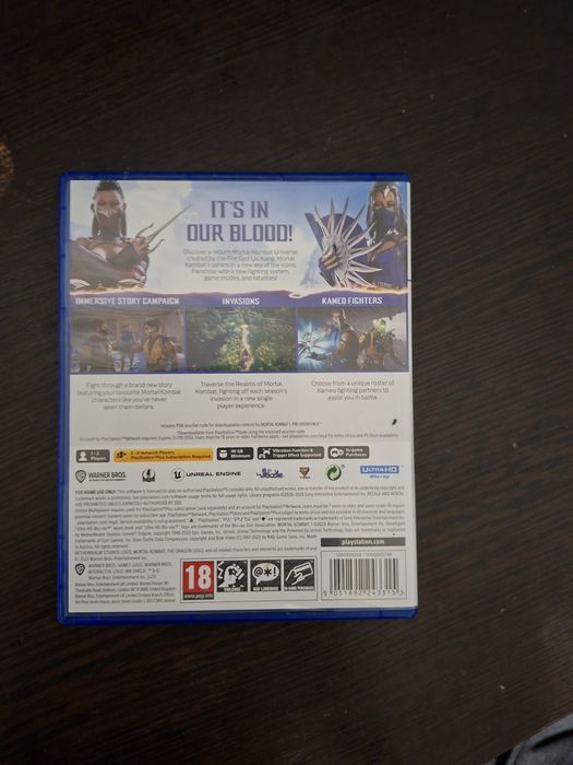 Продаю диск на пс5 Mortal Kombat 1