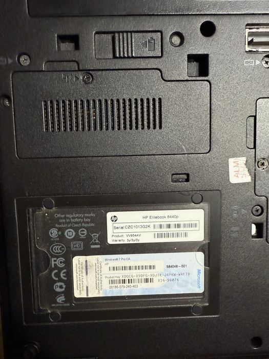 Laptop hp elitebook 8440p