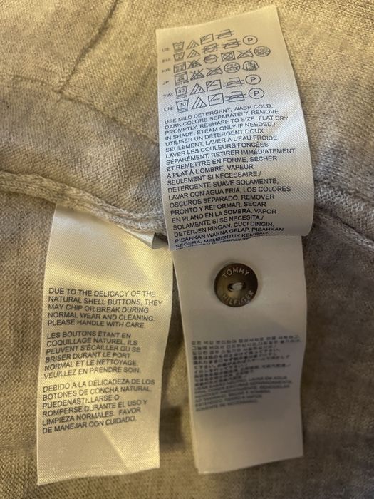 Cardigan dama lana/calitativ/lung Tommy Hilfiger M