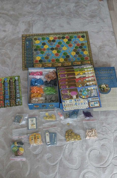 Настолна игра Terra Mystica + разширение Terra Mystica Fire & Ice