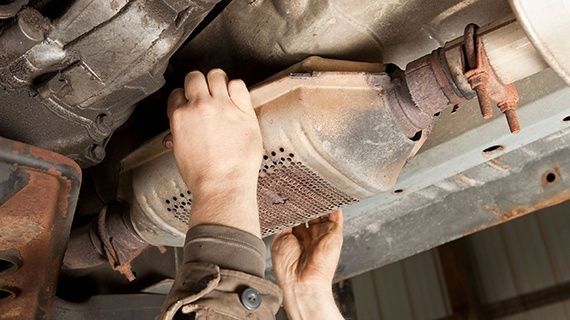 Катализаторы удаление приём