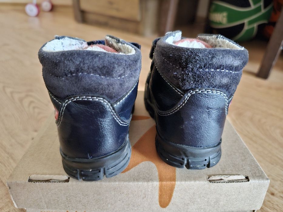 Детски боти "Колев и Колев", естествена кожа, 22 номер