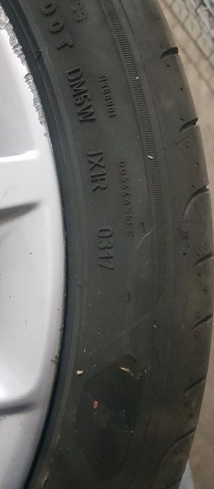 Jante originale audi cu anvelope de vara pe 19. Foarte putin folosite