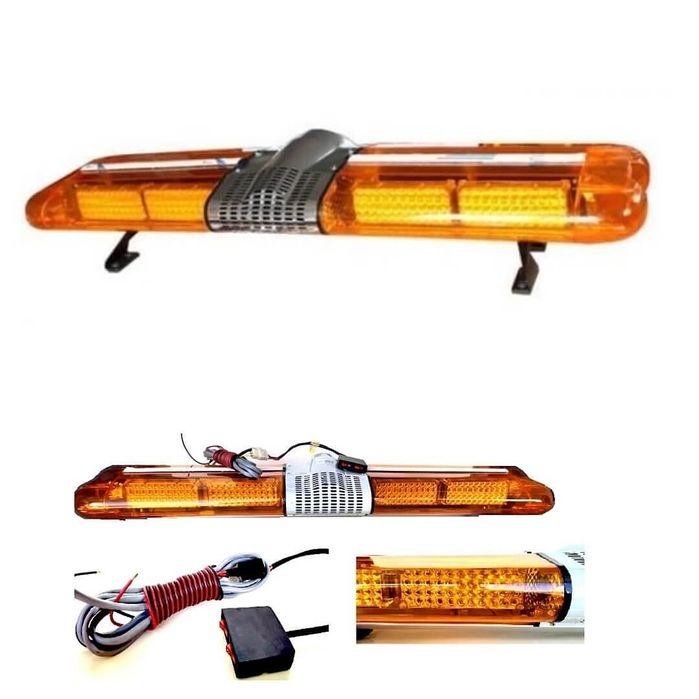 Аварийна сигнална лампа , маяк, LED бар, 352 LED, 24V
