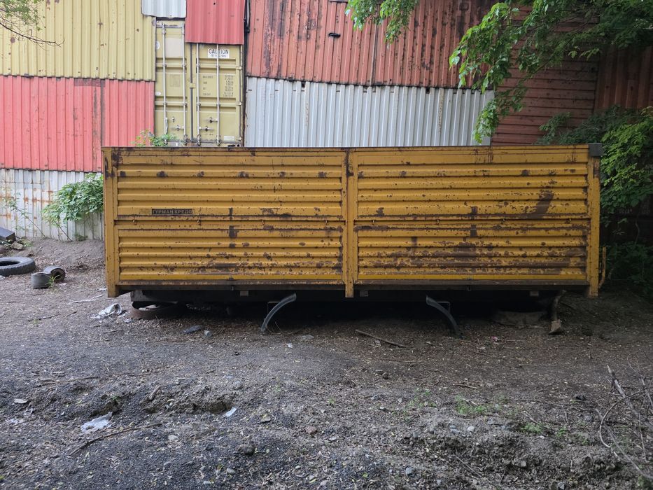 Кузов зерновоз с полу рамой