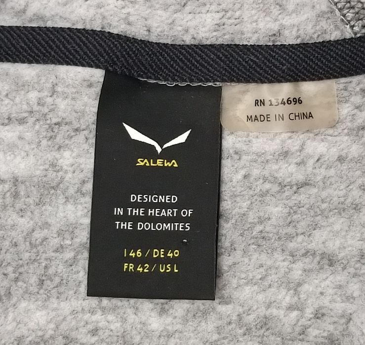 Salewa Fanes 2 Fleece Sweatshirt оригинално горнище M Салева спорт туризъм планина горно яке с качулка