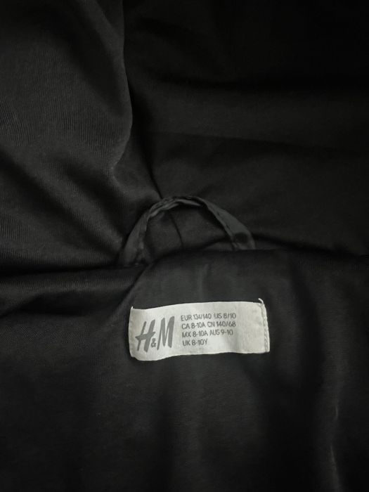 Пухено яке с уши H&M 8-10г.