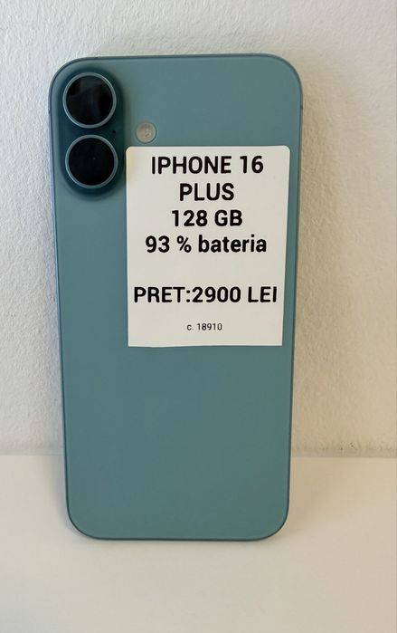 Iphone 16 plus 128 gb