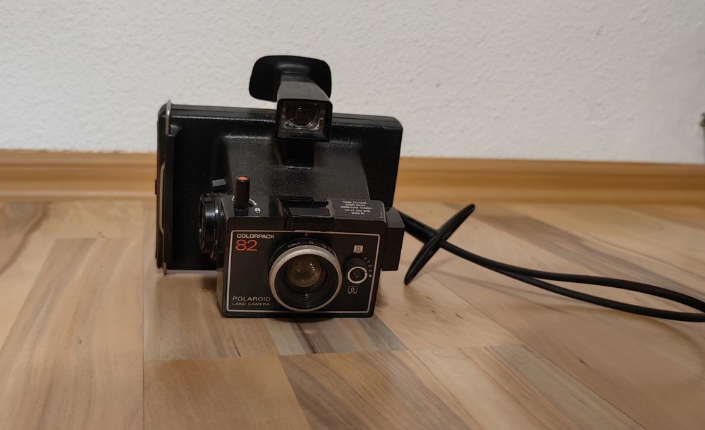 Aparat foto instant vintage Polaroid Land Camera Colorpack 82 anii 70