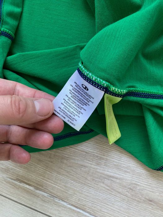 Icebreaker Beast merino wool мерино мъжка тениска размер M