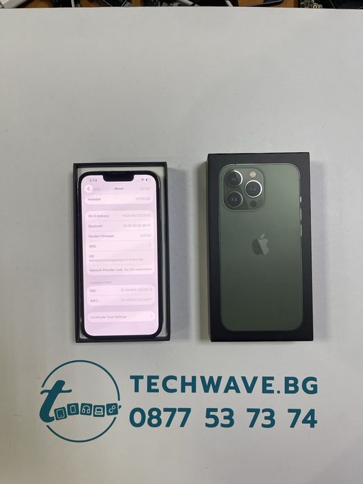 Apple iPhone 13 Pro 128GB Alpine Green 100%