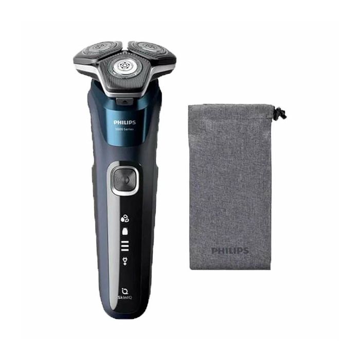 - электробритва Philips S5885/10 черная, синяя