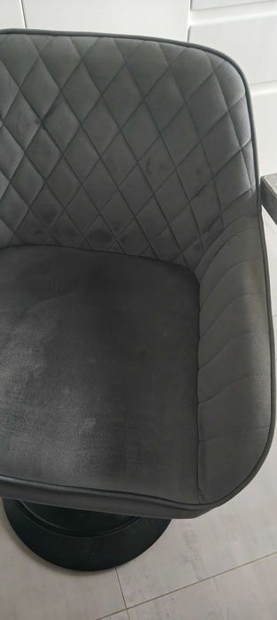 Scaun reglabil bar bucatarie tapitat