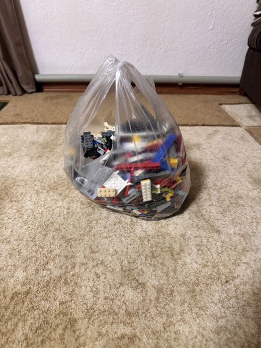 Большой пакет лего деталей