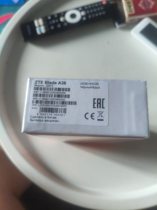 Продам новый смартфон ZTE blade A36
