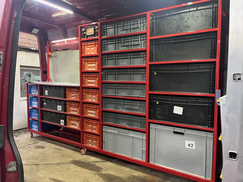 Raft scule/organizare duba