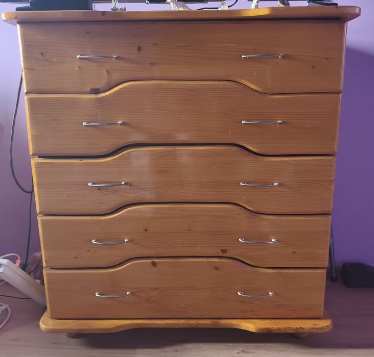 Мебели: Скрин от чам, ракла и  тв шкаф