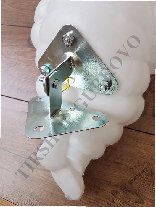 Светещ Мишелин с червена шапка и стойка за закрепяне 44 см.