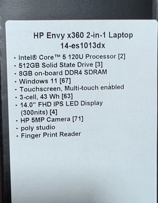 HP Envy x360 2-in-1 Laptop