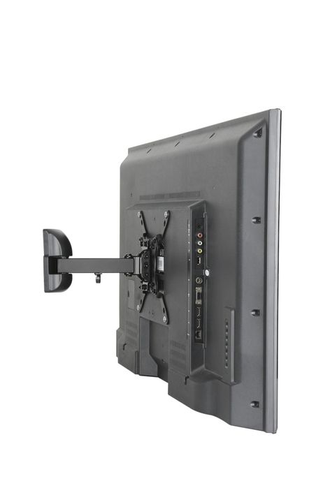 Стенна стойка за TV A+ SPB221, Регулируема, 13"-43", Черна