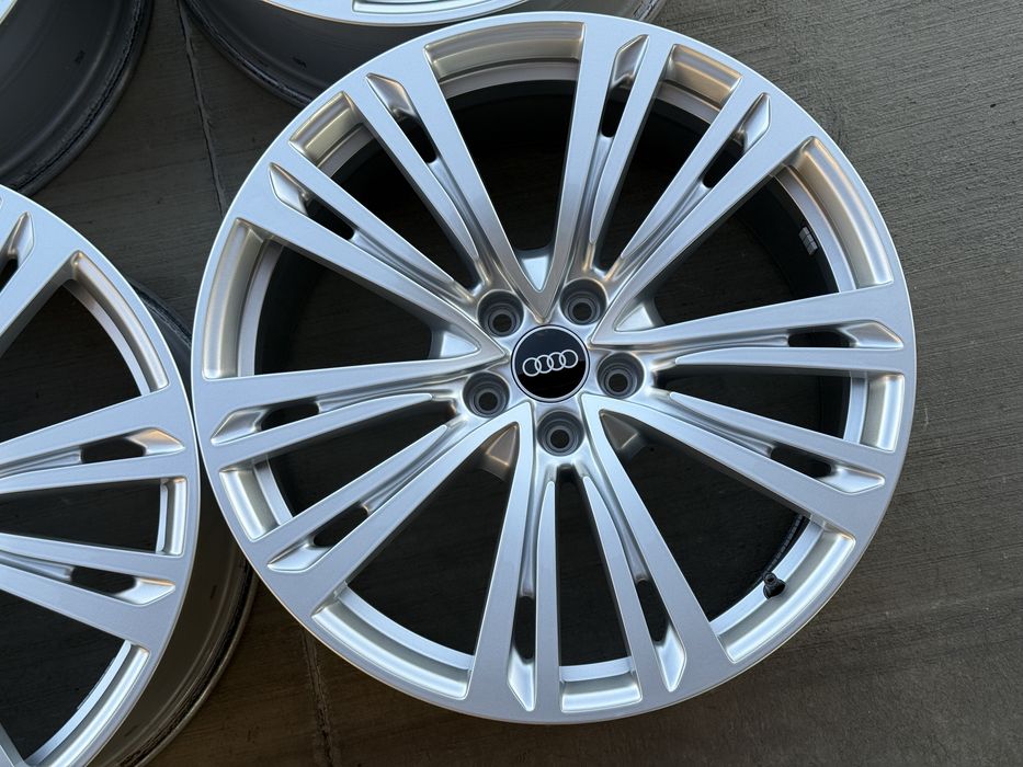 4бр. ПОЧТИ НОВИ 20” ОРИГИНАЛНИ Джанти 5х112 за -AUDI/VW/SEAT/SKODA/VAG- 9Jx20H2, ET40