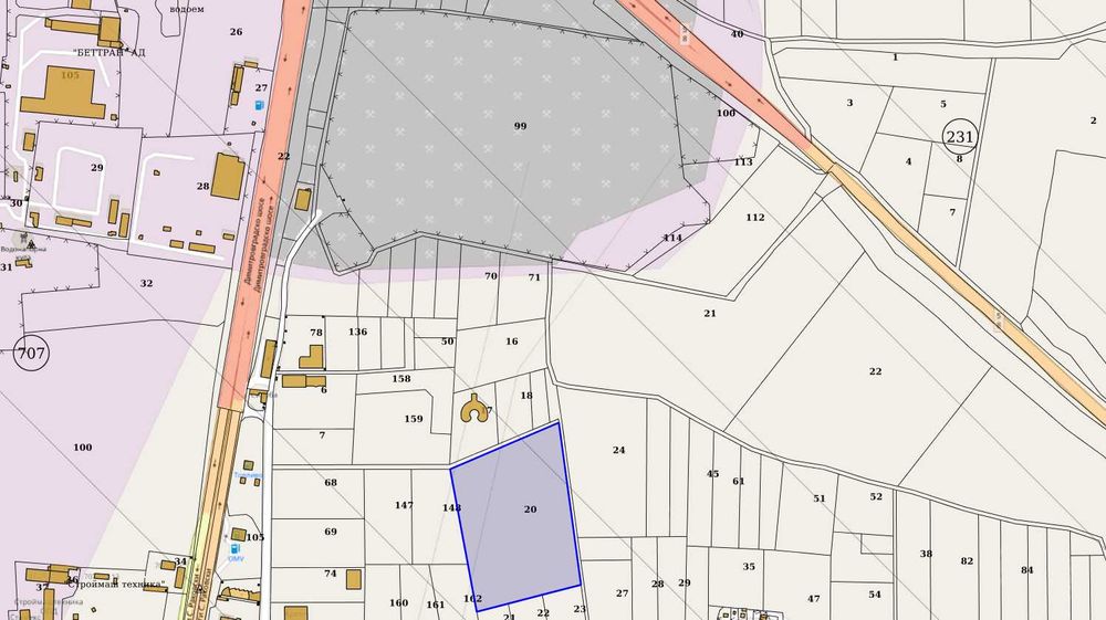 Продава се Земеделски имот в Пловдив, Тракия -  кв.м за 715 €/дка - Снимка #1