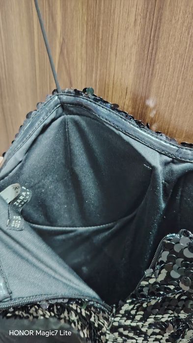 Salopetă neagră elegantă mărimea M 38