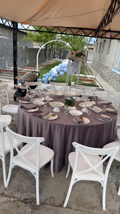 Прокат столы и стульев