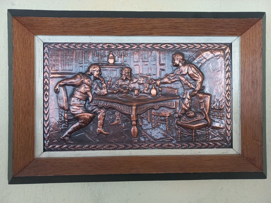 Tablou basorelief din cupru