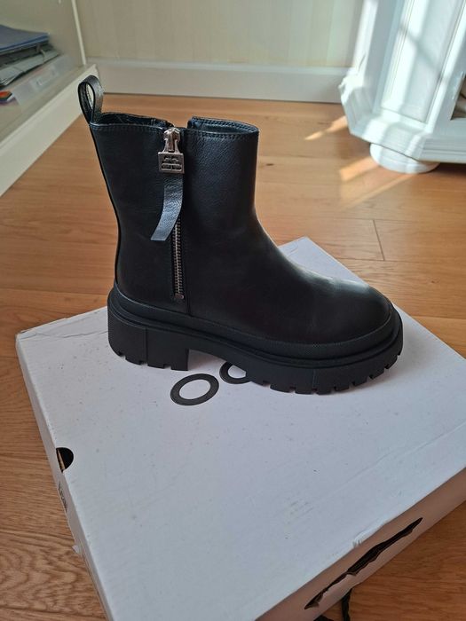 Ghete botine din piele naturala, Aldo, noi in cutie, nr 36