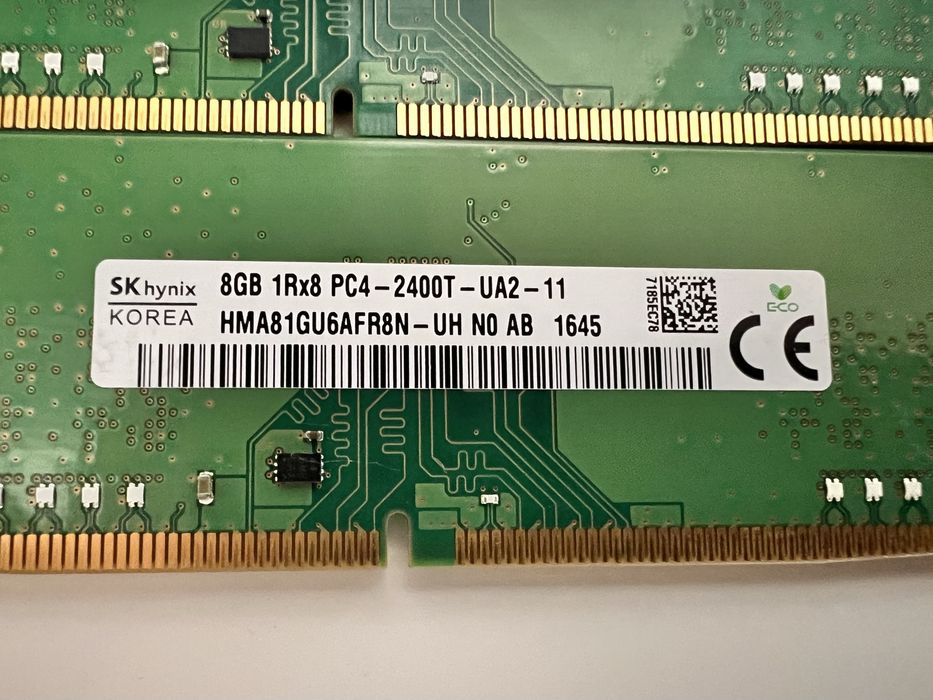 SK Hynix десктоп RAM памет 8GB DDR4 PC4 2400 MHz