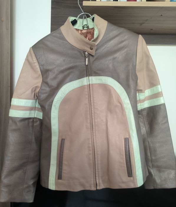 Geaca / jacheta piele naturala, dama, marime S/M