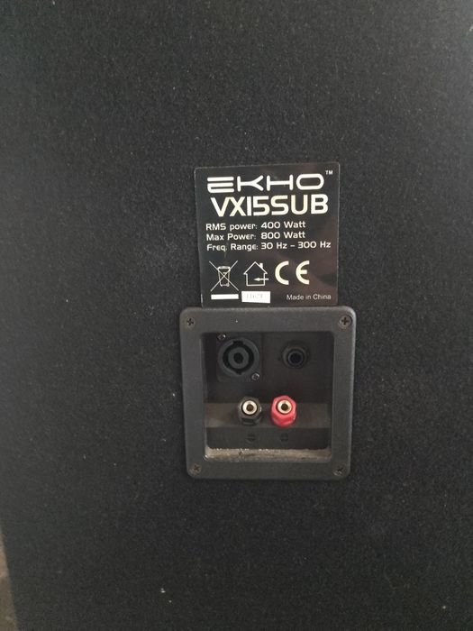 Boxe pasive si mixer activ