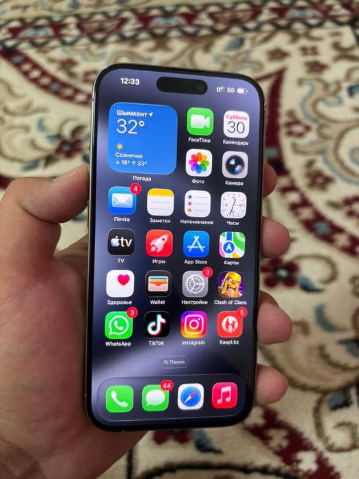Iphone 15 PRO 128 GB серый Титан