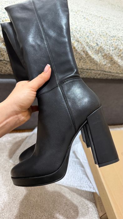 Steve Madden Кожени Ботуши 37