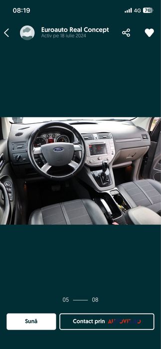 Vand Ford Kuga 2012
