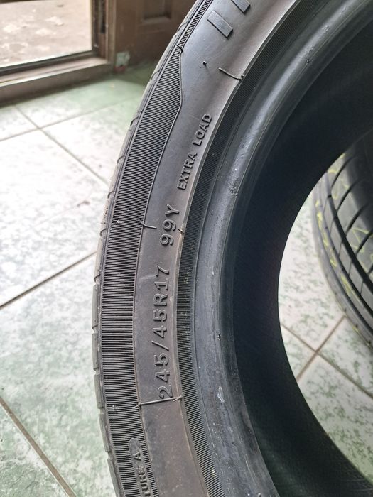 2 anvelope 245/45 R17 Infinity profil 6.5 mm